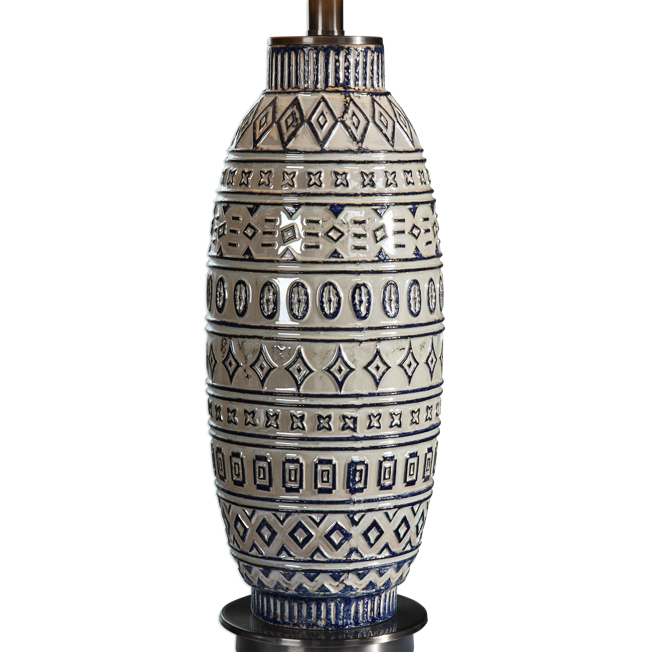 Lokni Aged Ivory Table Lamp - Image 2