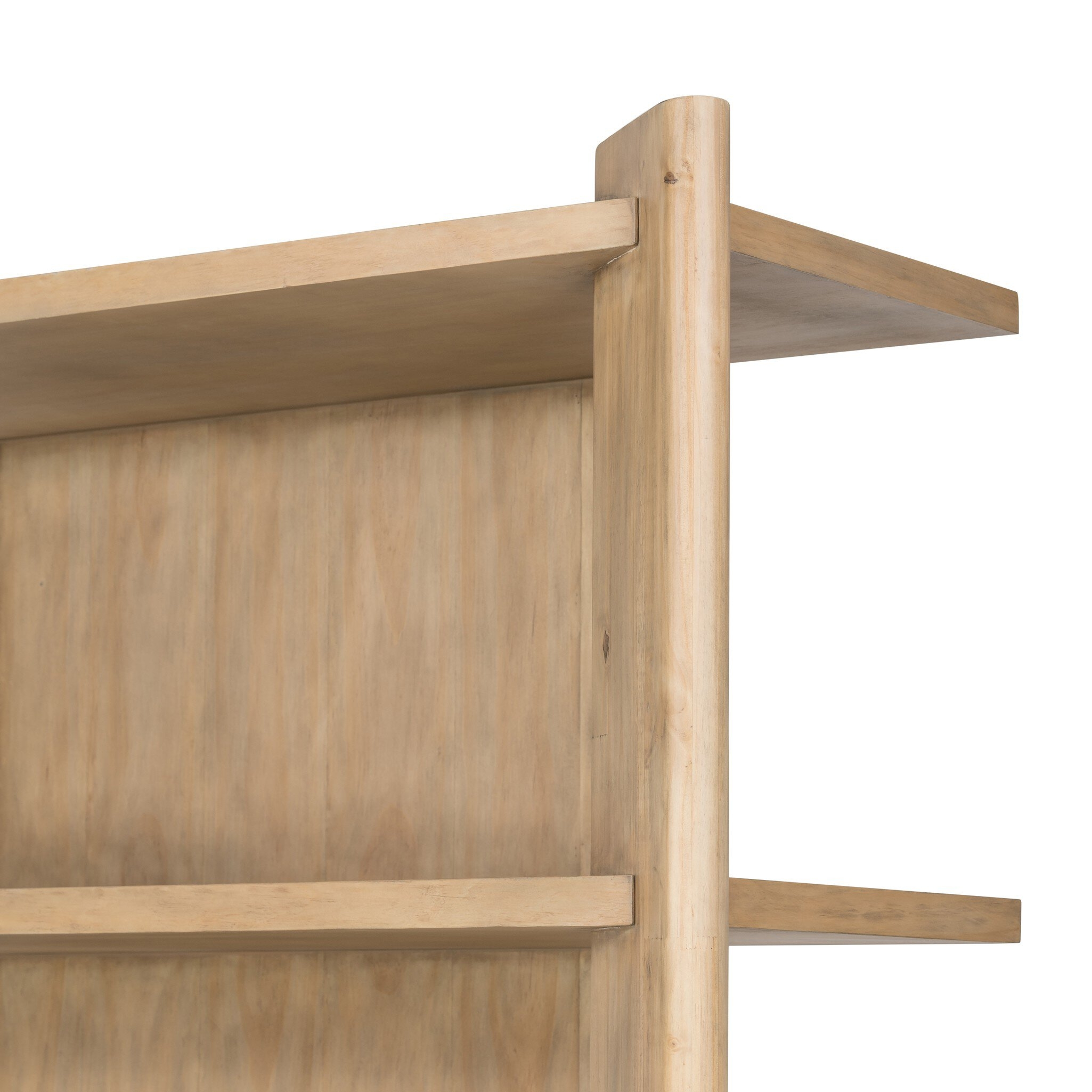 Edmund Bookcase - Smoked Pine - Image 6