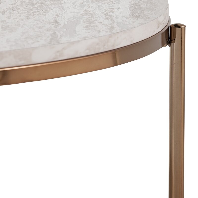 Stamper Coffee Table with Storage, Champagne - Image 5