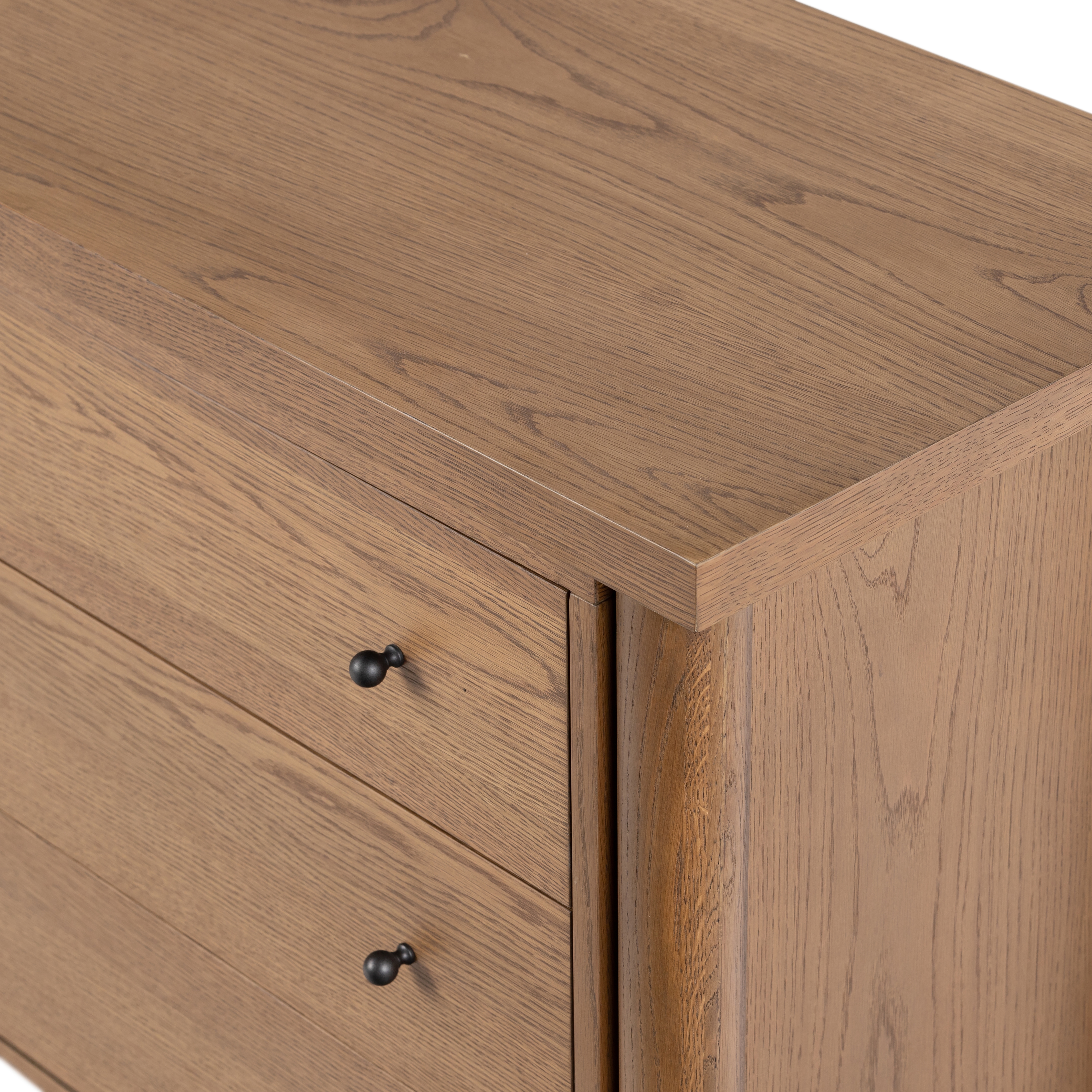 Roark 6 Drawer Dresser-Amber Oak Veneer - Image 8