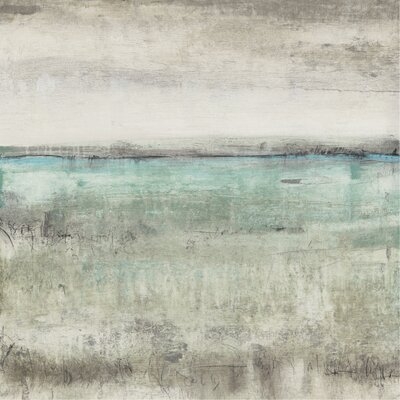 Aqua Horizon II by Timothy O' Toole Painting Print on Canvas - Image 0