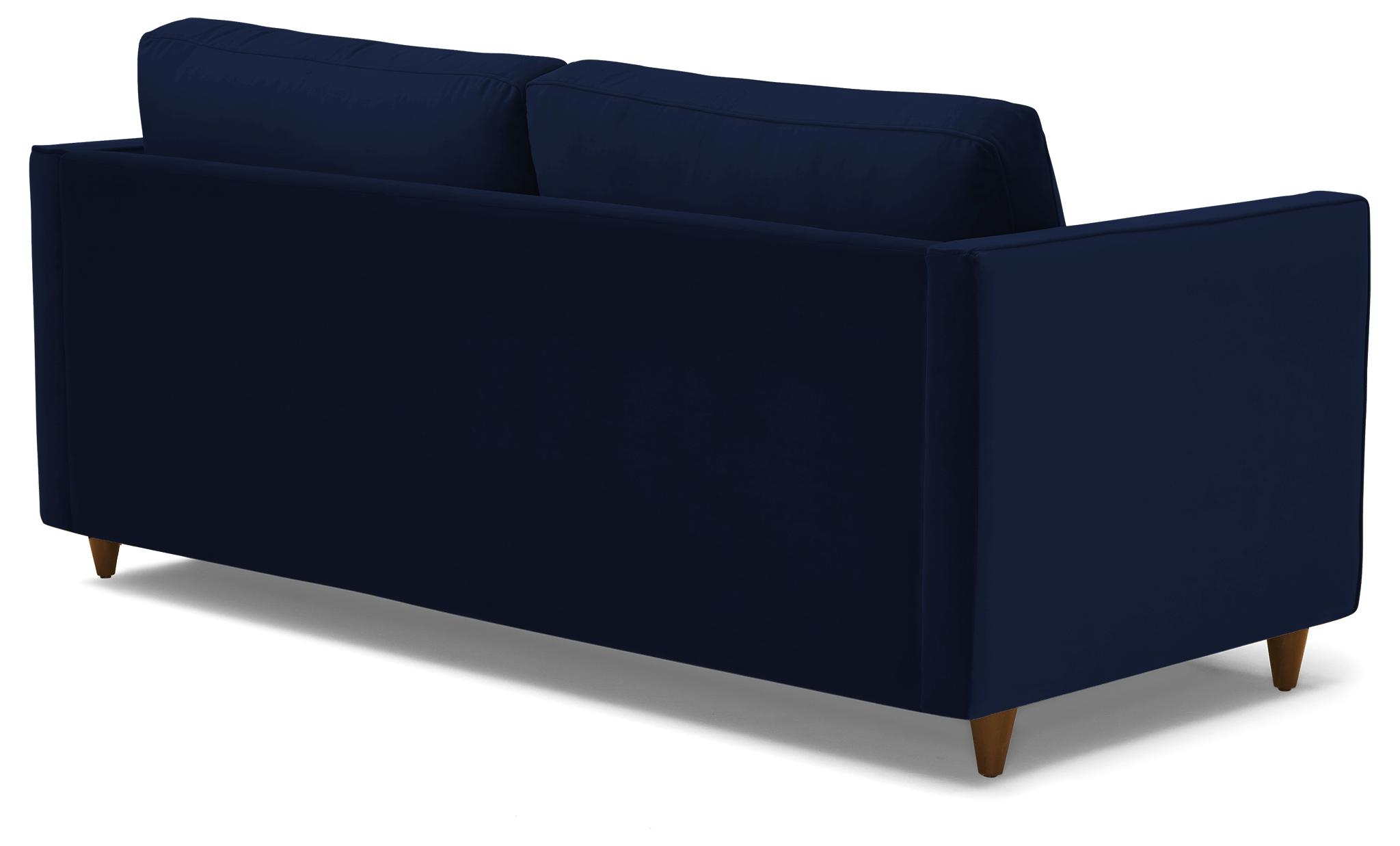 Blue Briar Mid Century Modern Sleeper Sofa - Royale Cobalt - Mocha - Image 3
