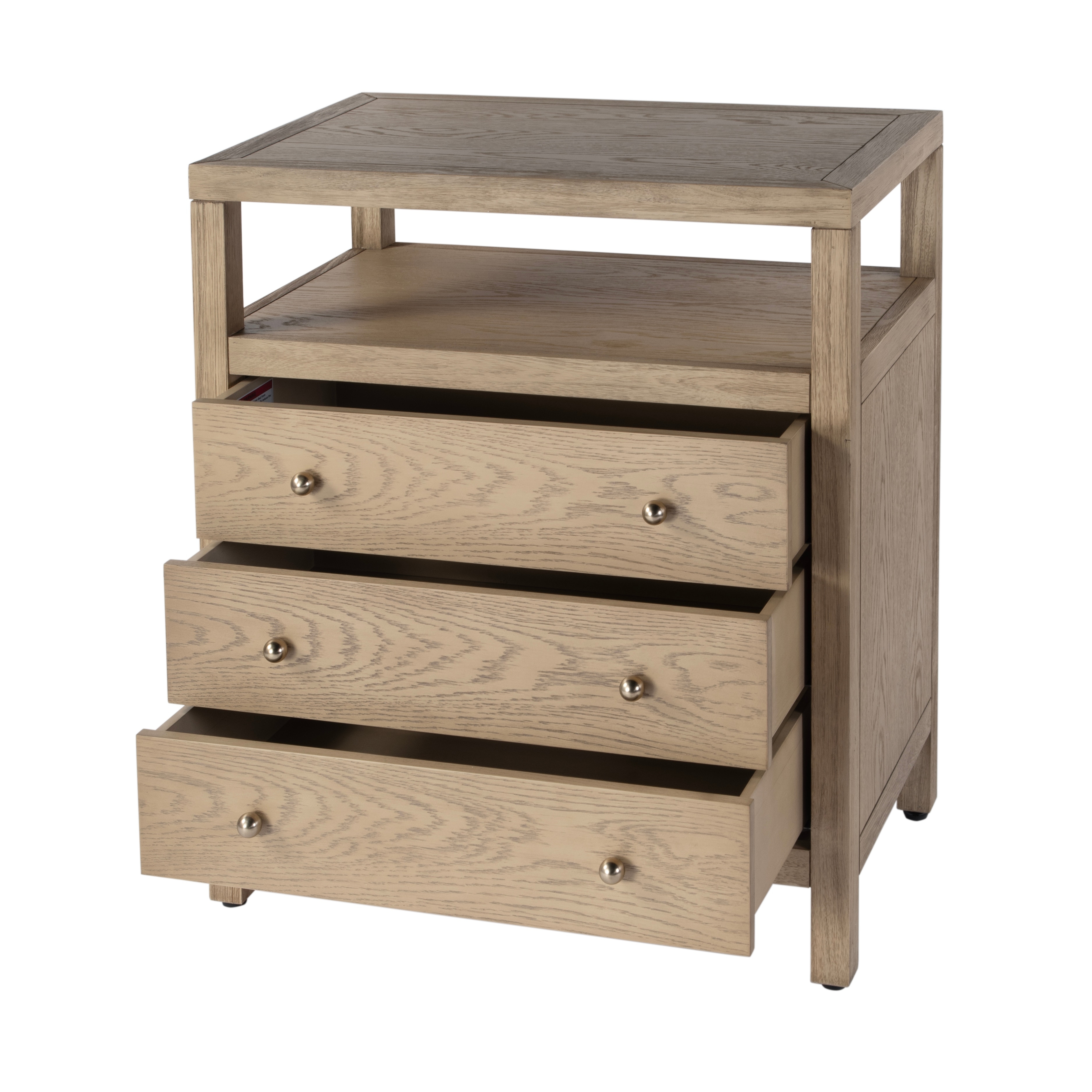 Nora Light Oak Nightstand - Image 1