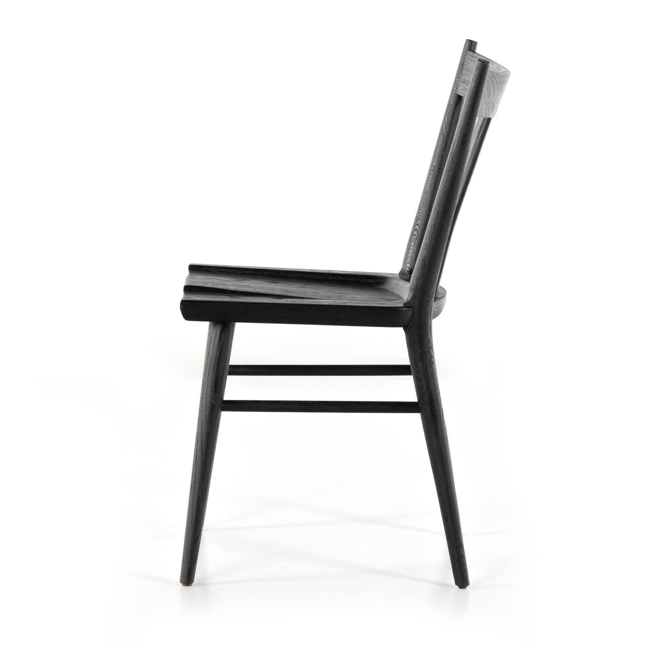 Gregory Dining Chair - Black Oak - Image 4