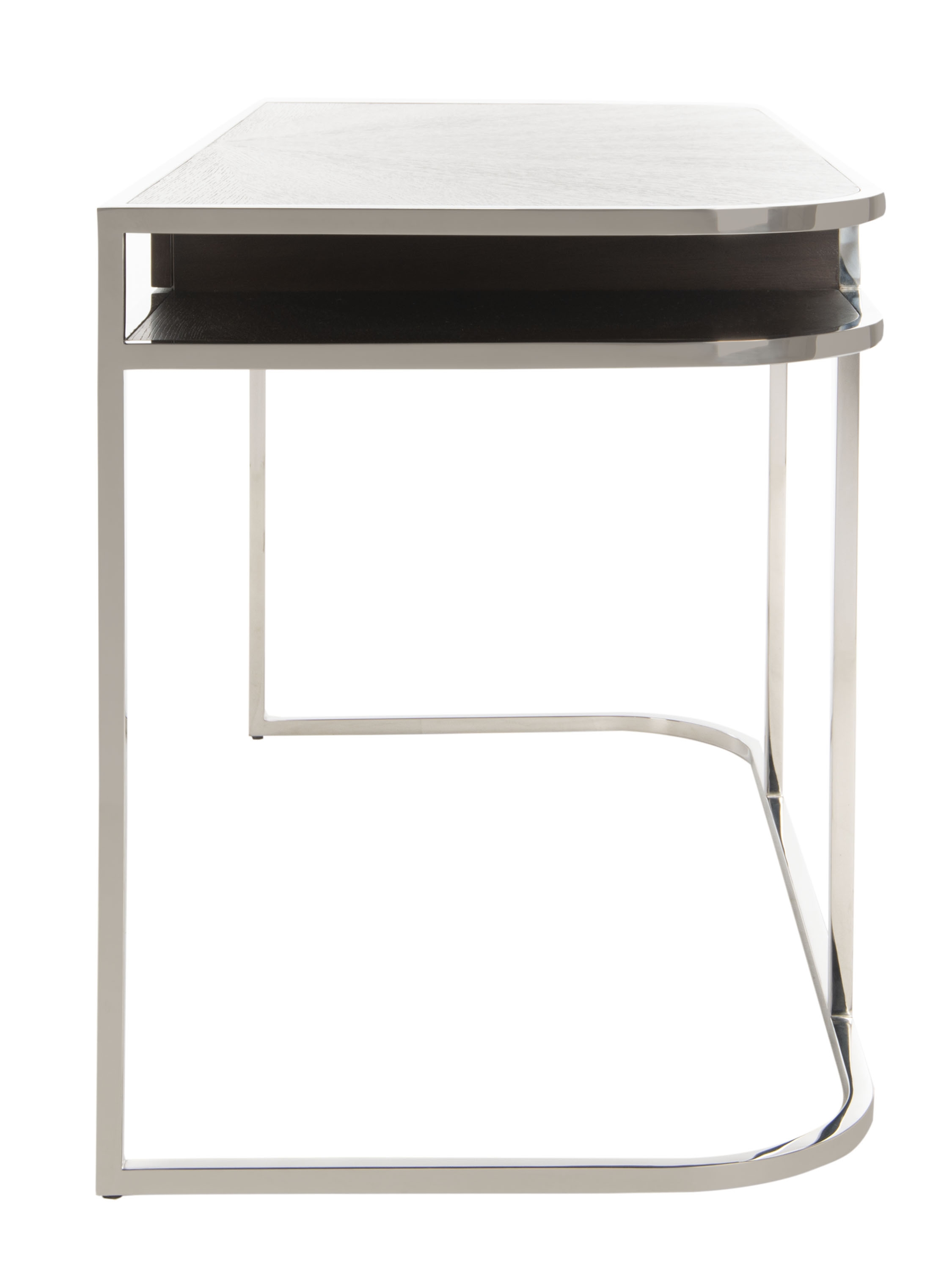 Julian Desk - Espresso/Steel - Safavieh - Image 2