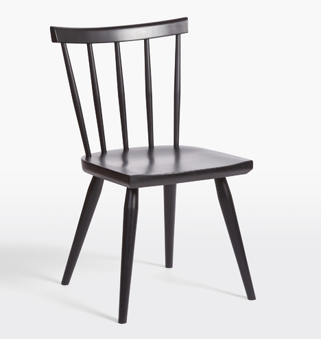 Weatherby Black Ash Side Chair - Image 0