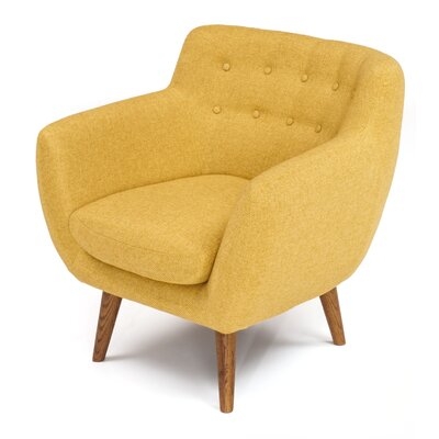 31" W Tufted Armchair - Image 1