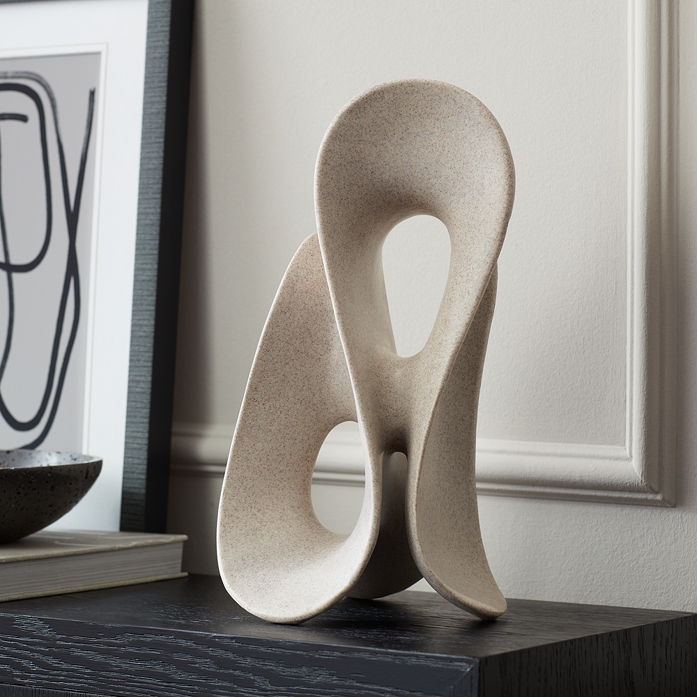 Dream Gate Light Brown Modern Sculpture - Image 0