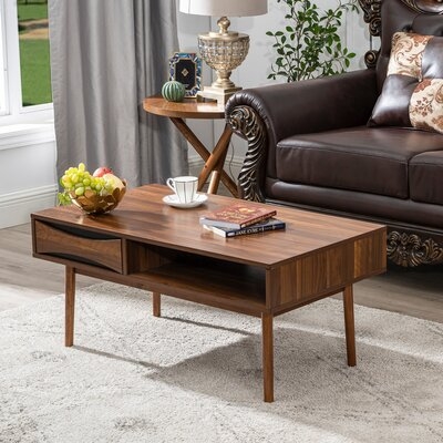 Plascencia Coffee Table with Storage - Image 0
