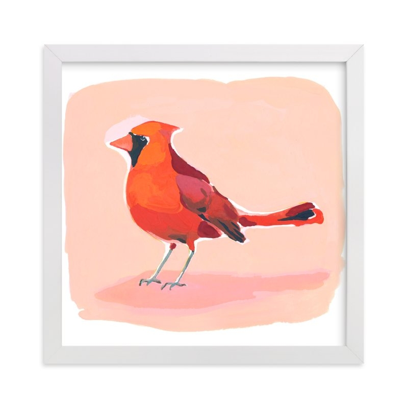 Inquisitive Cardinal Limited Edition Fine Art Print 1 - Image 0