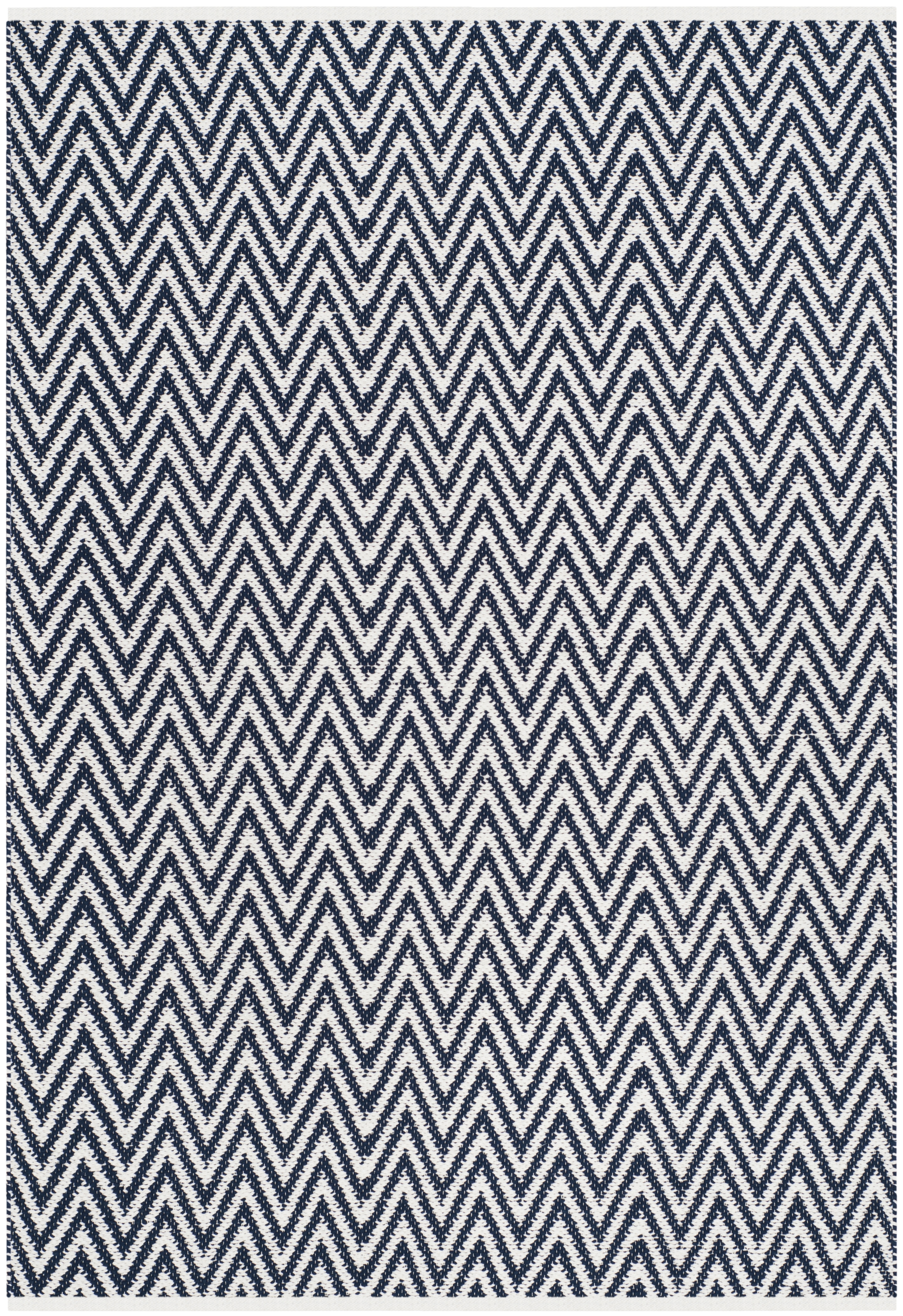 Arlo Home Hand Woven Area Rug, MTK812C, Navy/Ivory,  5' X 7' - Image 0