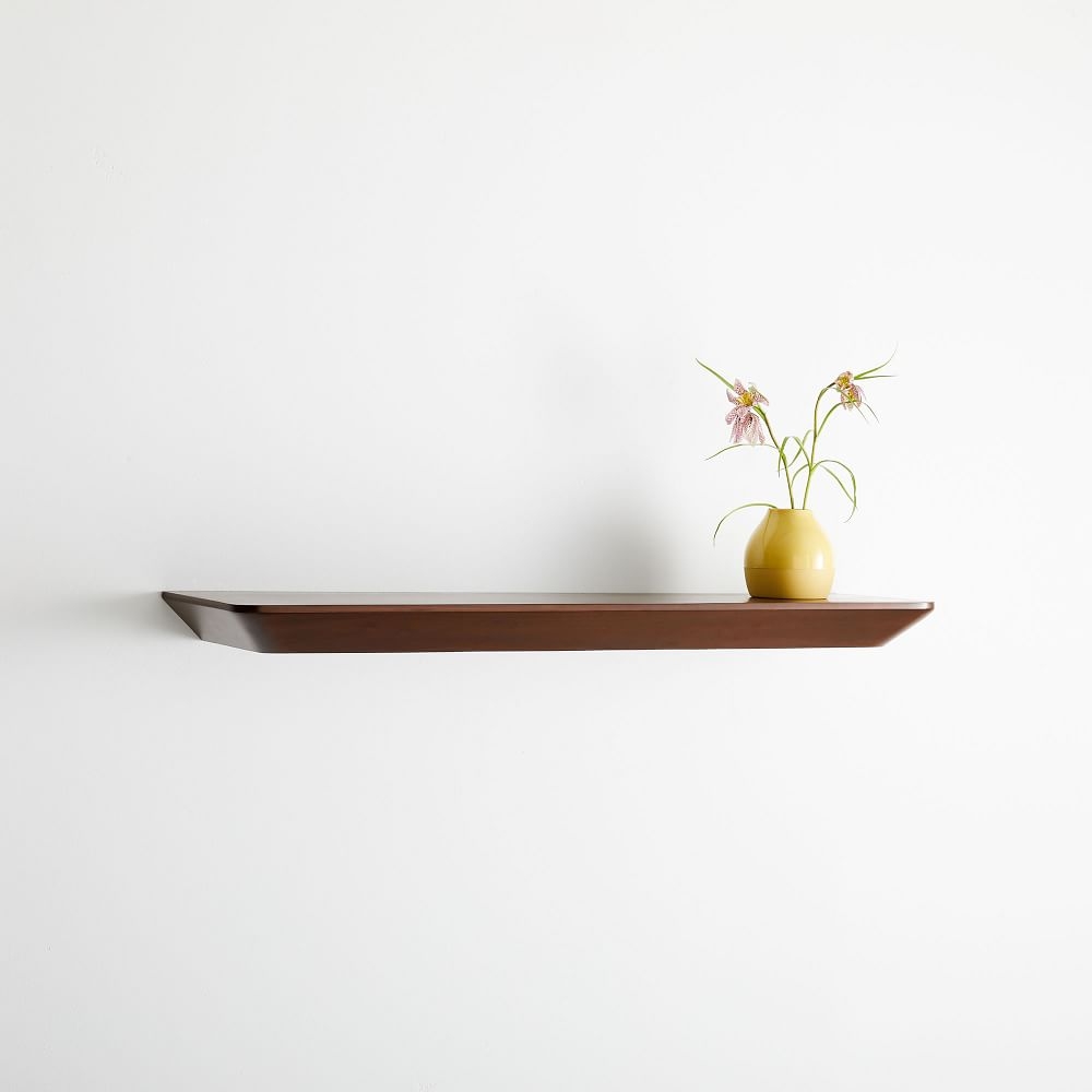 Slim Floating Shelf, Dark Walnut, 3 Feet - Image 0