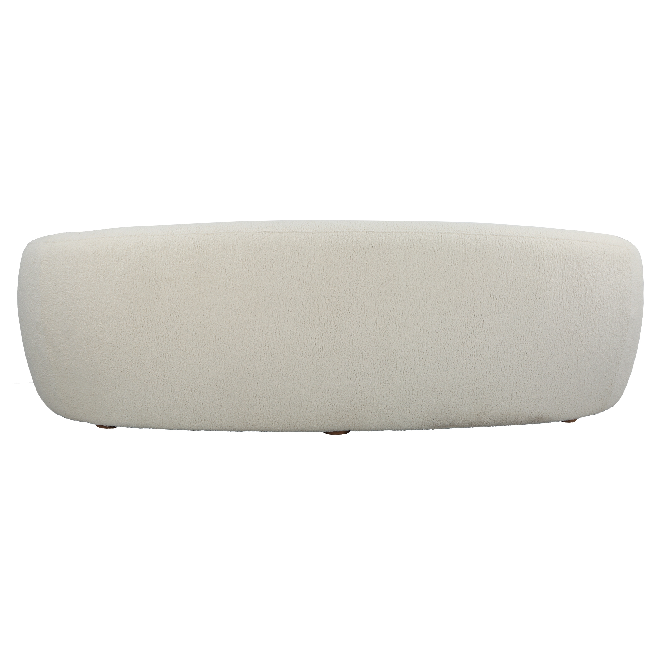 Capra Art Deco White Sofa - Image 6