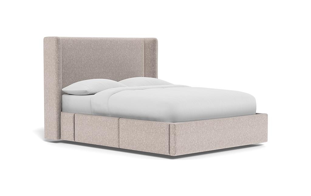 Graham Upholstered Bed with Storage Option - Image 1