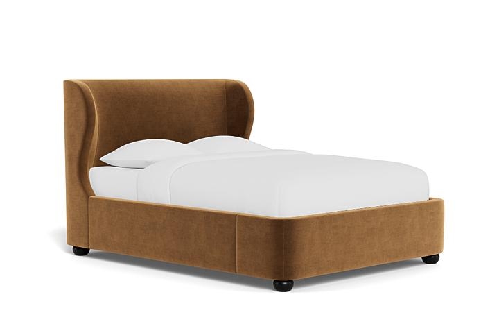 Maxwell Upholstered Bed with Storage Option - Image 1