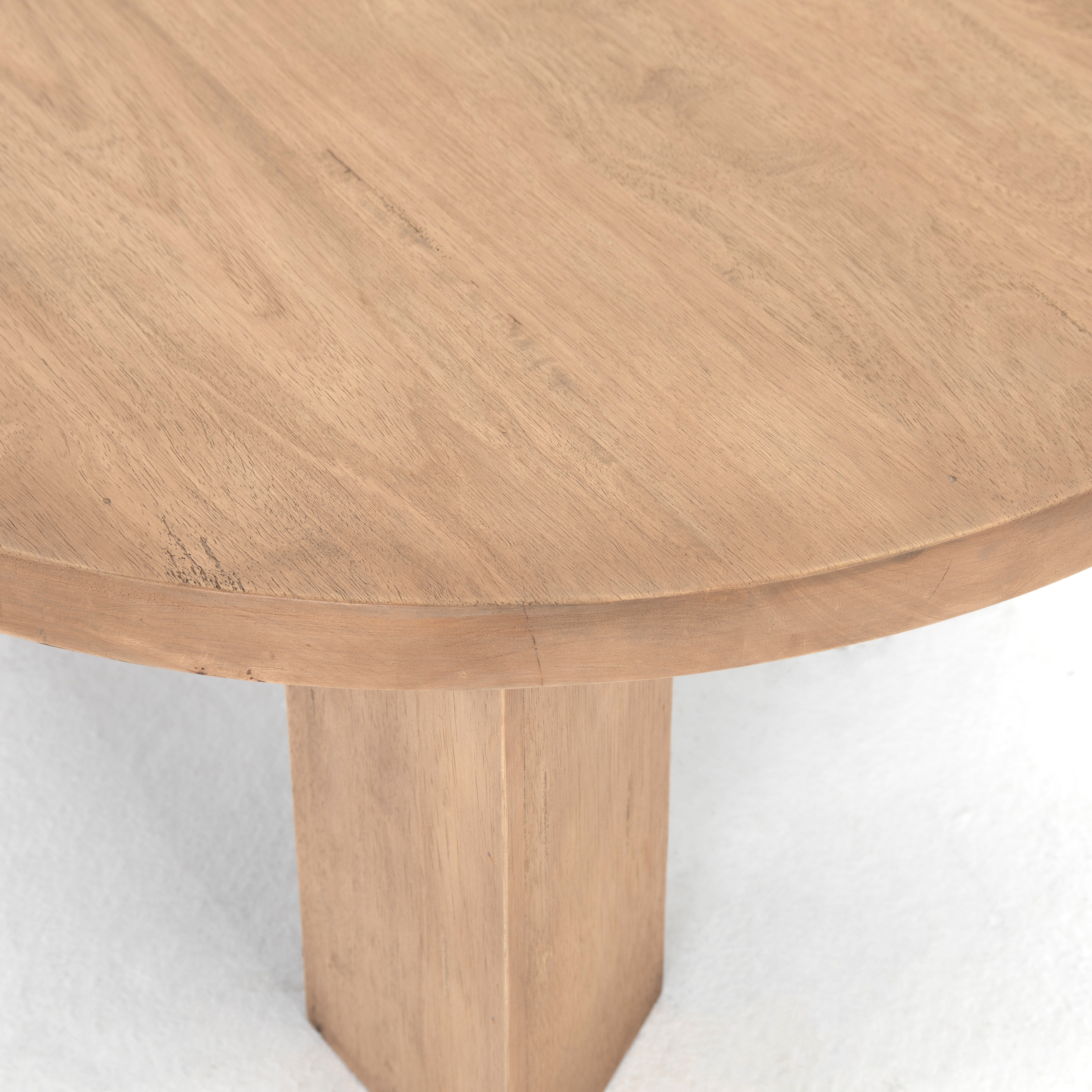 Mesa Round Coffee Table-Light Brushed - Image 6