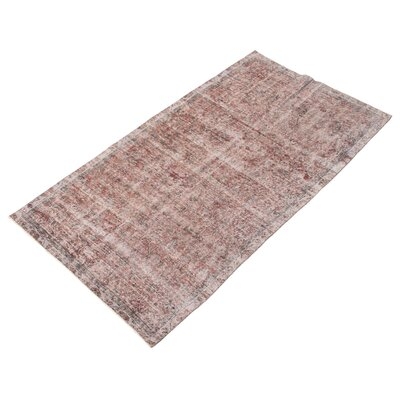 One-of-a-Kind Ohad Hand-Knotted 2000s 4'8" x 8'4" Wool Area Rug in Gray - Image 0