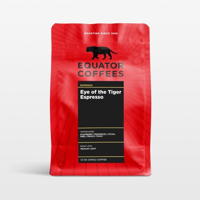 Equator Coffee Eye of the Tiger Espresso Blend Coffee Beans - Image 0