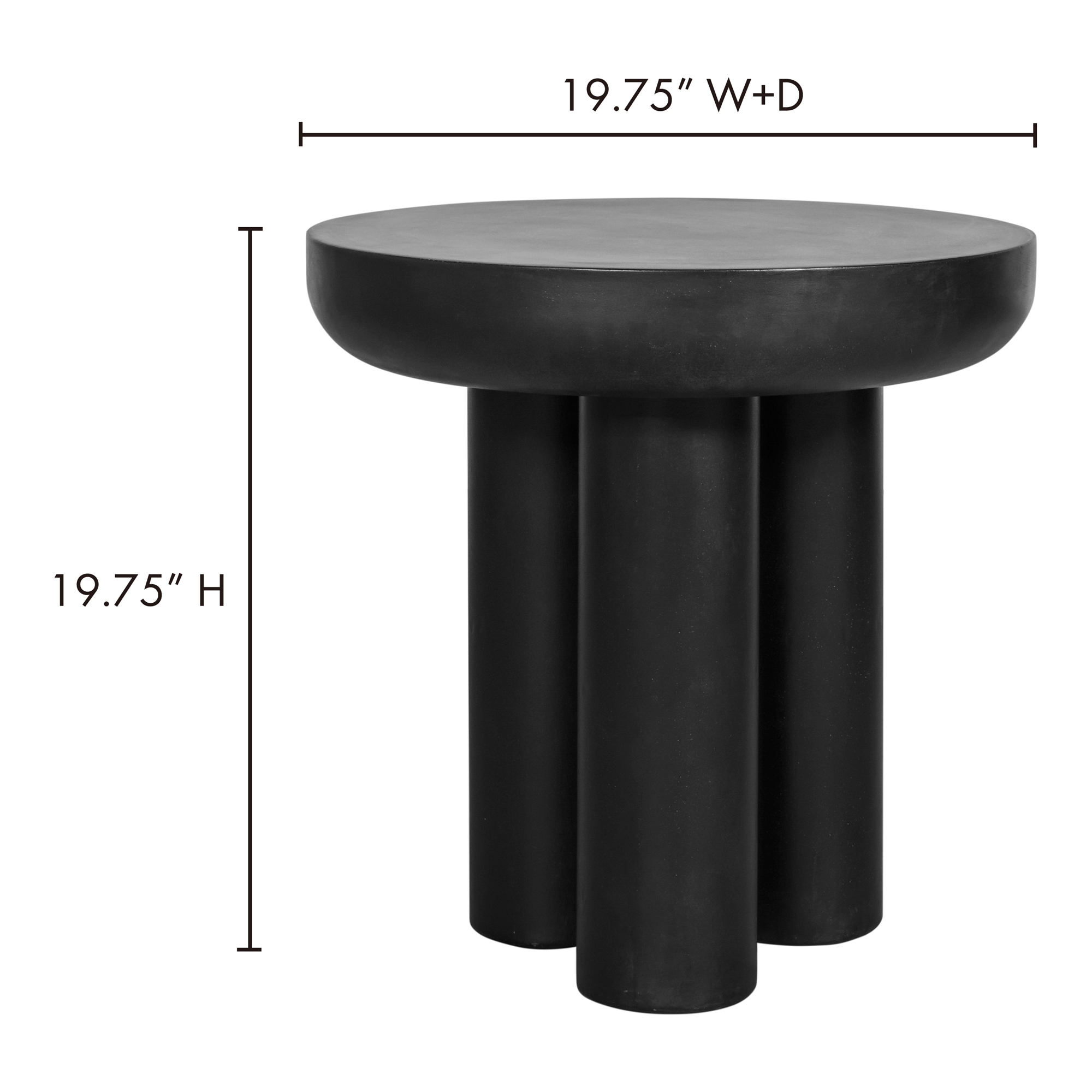 Rocca Side Table Black - Image 6