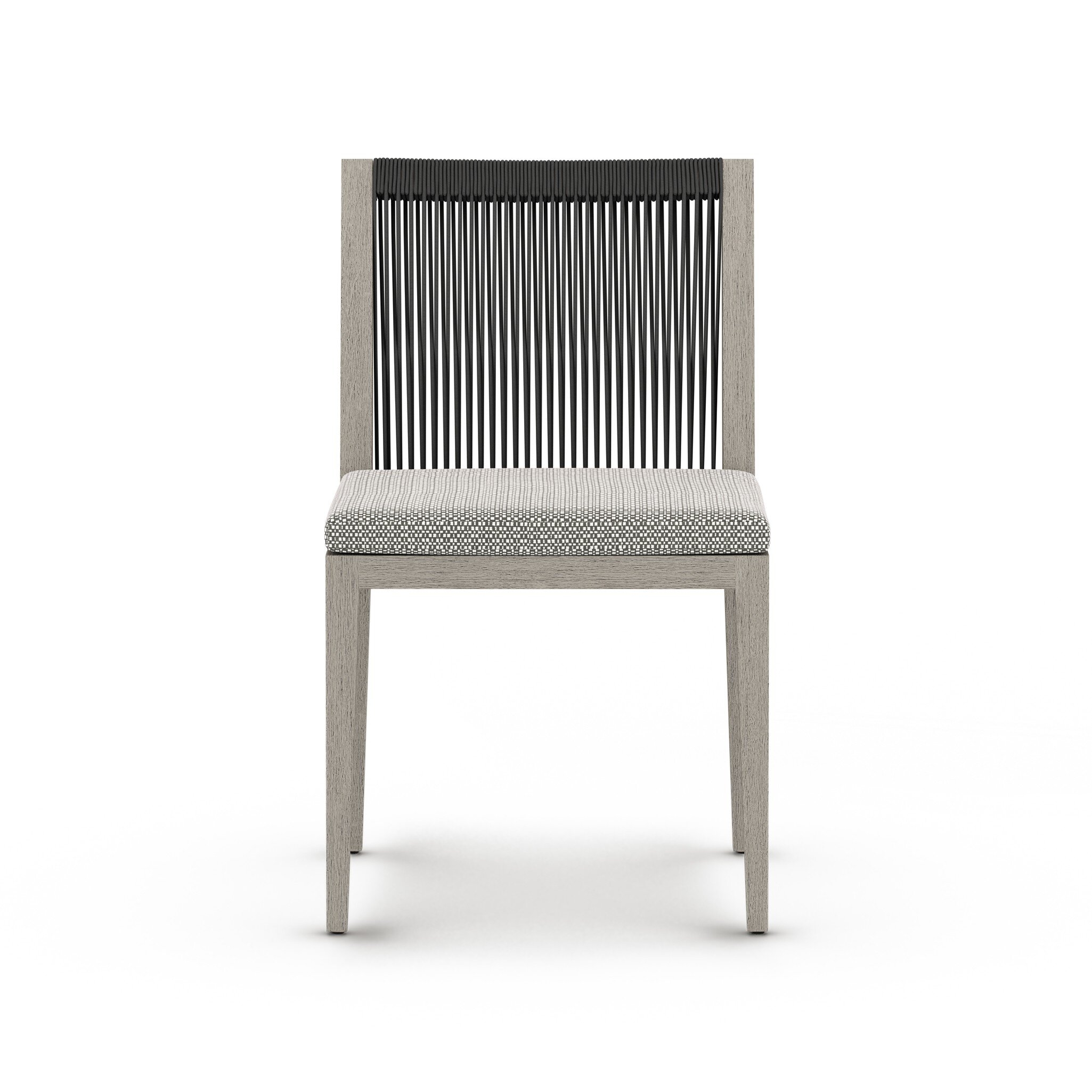 Sherwood Outdoor Dining Chair, Weathered Grey - Faye Ash - Image 0