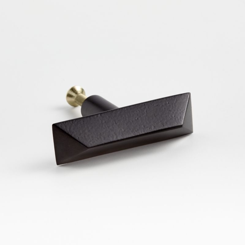 Triangle Matte Black 4" Bar Pull - Image 7