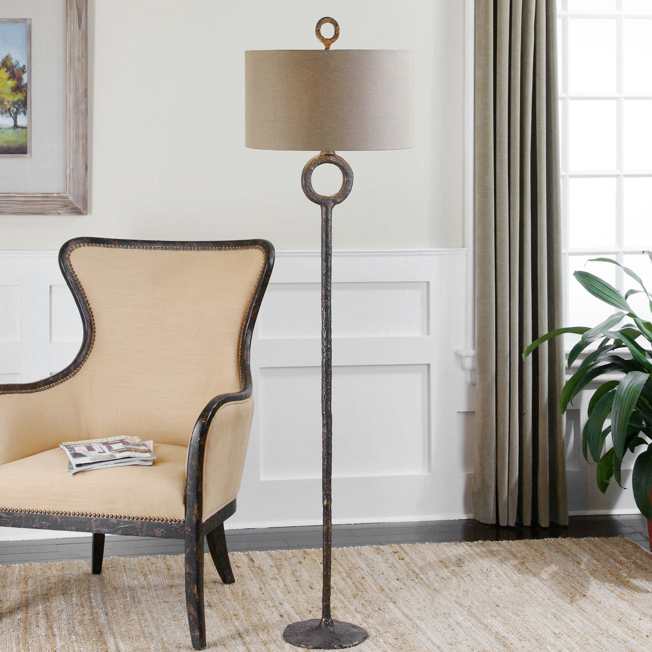 Ferro Cast Iron Floor Lamp - Image 3