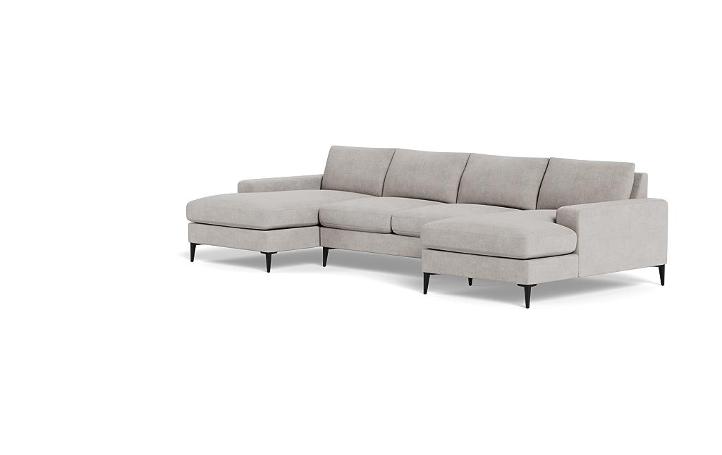Saylor Wide Arm 3-Piece U-Sectional - Image 2