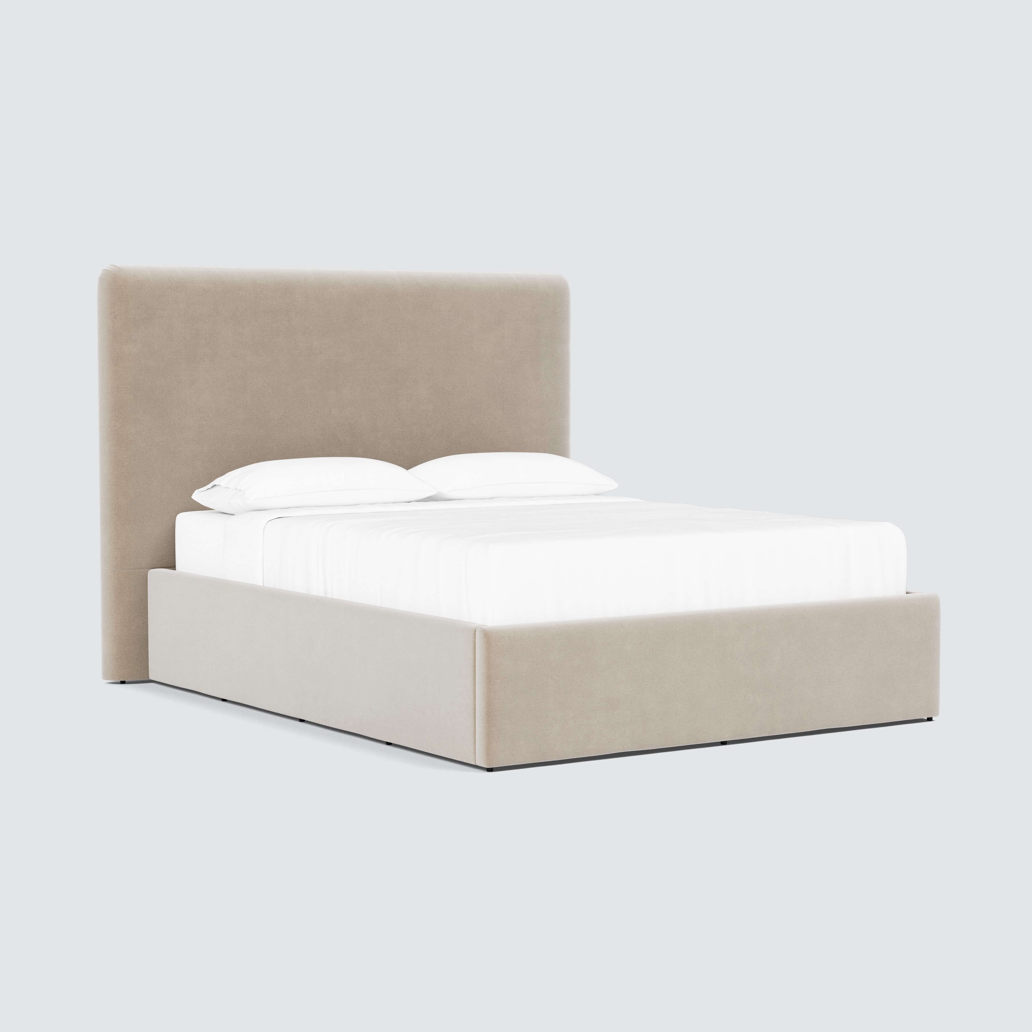 The Citizenry Alpine Bed Tall Headboard | Twin | Brown - Image 0
