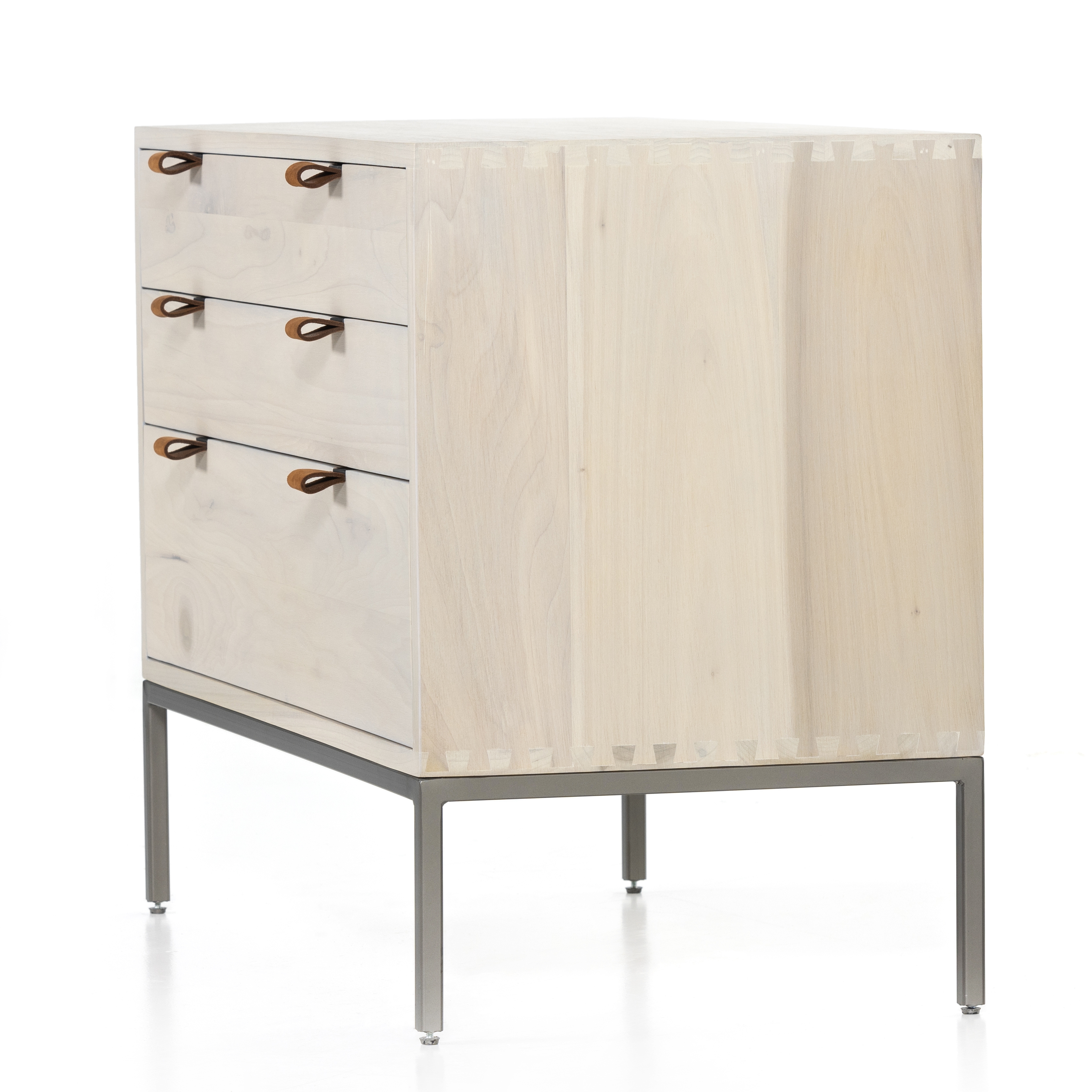 Trey Large Nightstand-Dove Poplar - Image 7