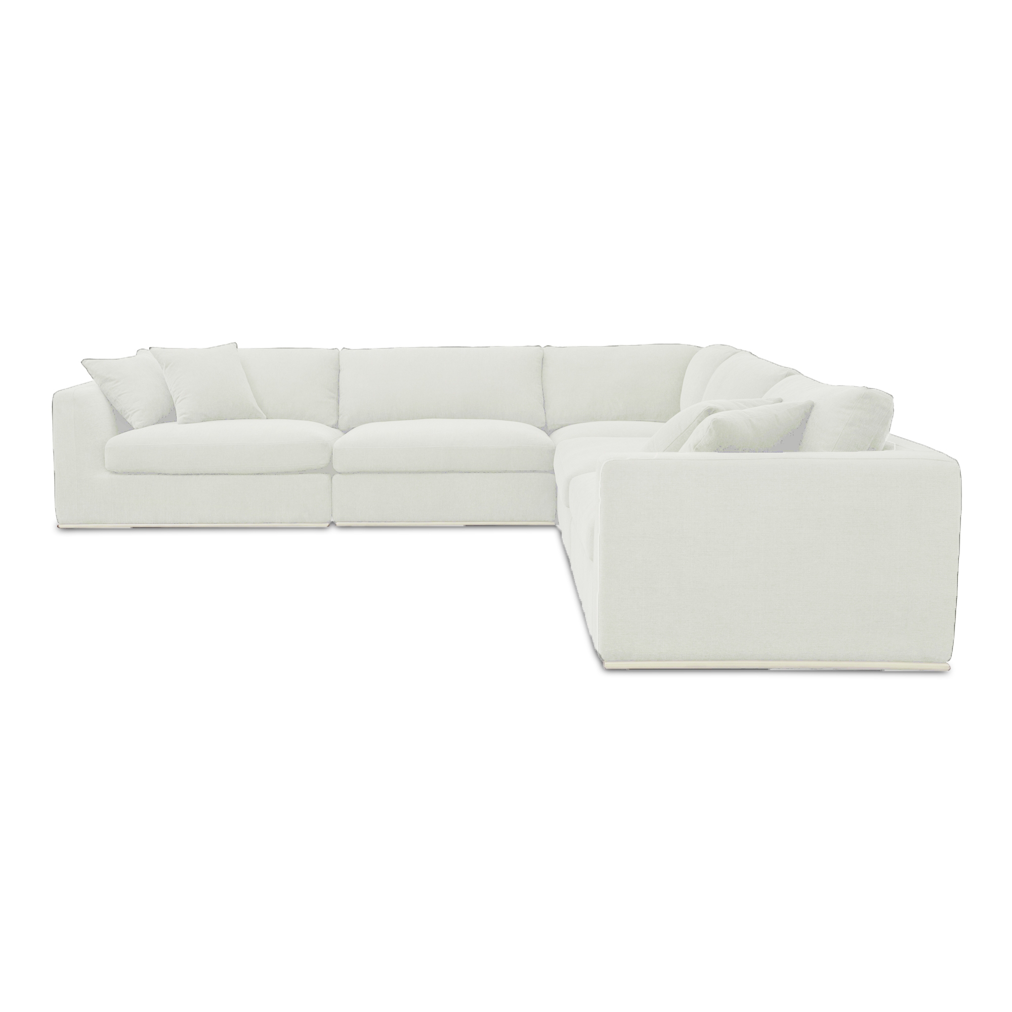Rue Classic L Modular Sectional Off White - Image 2