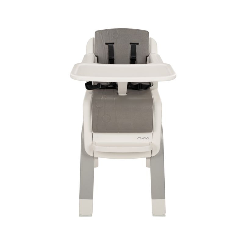 Nuna ® ZAAZ ™ Frost White and Grey Plastic Baby High Chair - Image 4