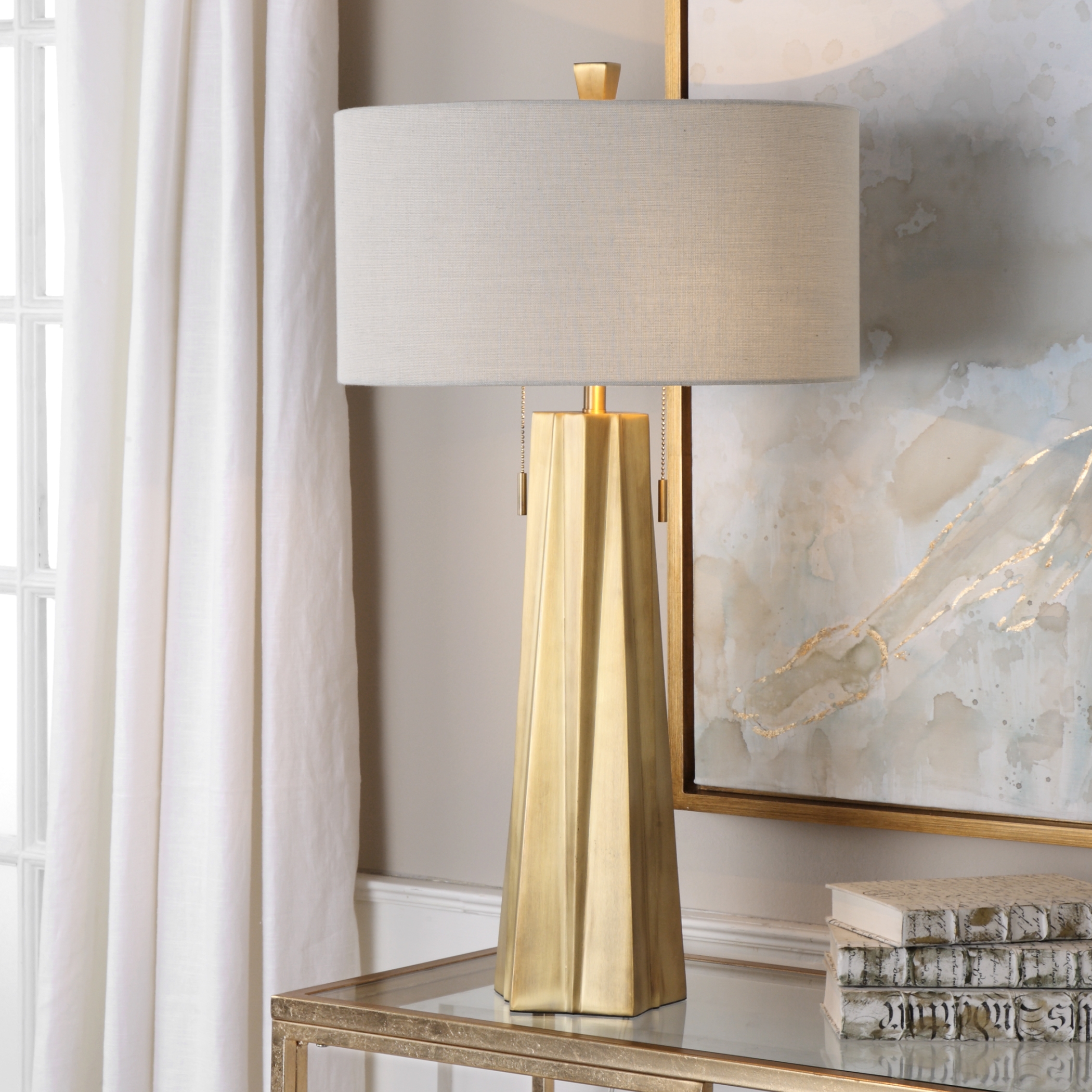 Maris Gold Table Lamp - Image 3
