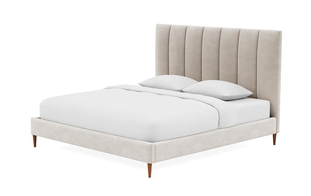 Lowen Upholstered Bed with Channel Tufting - King - Image 2