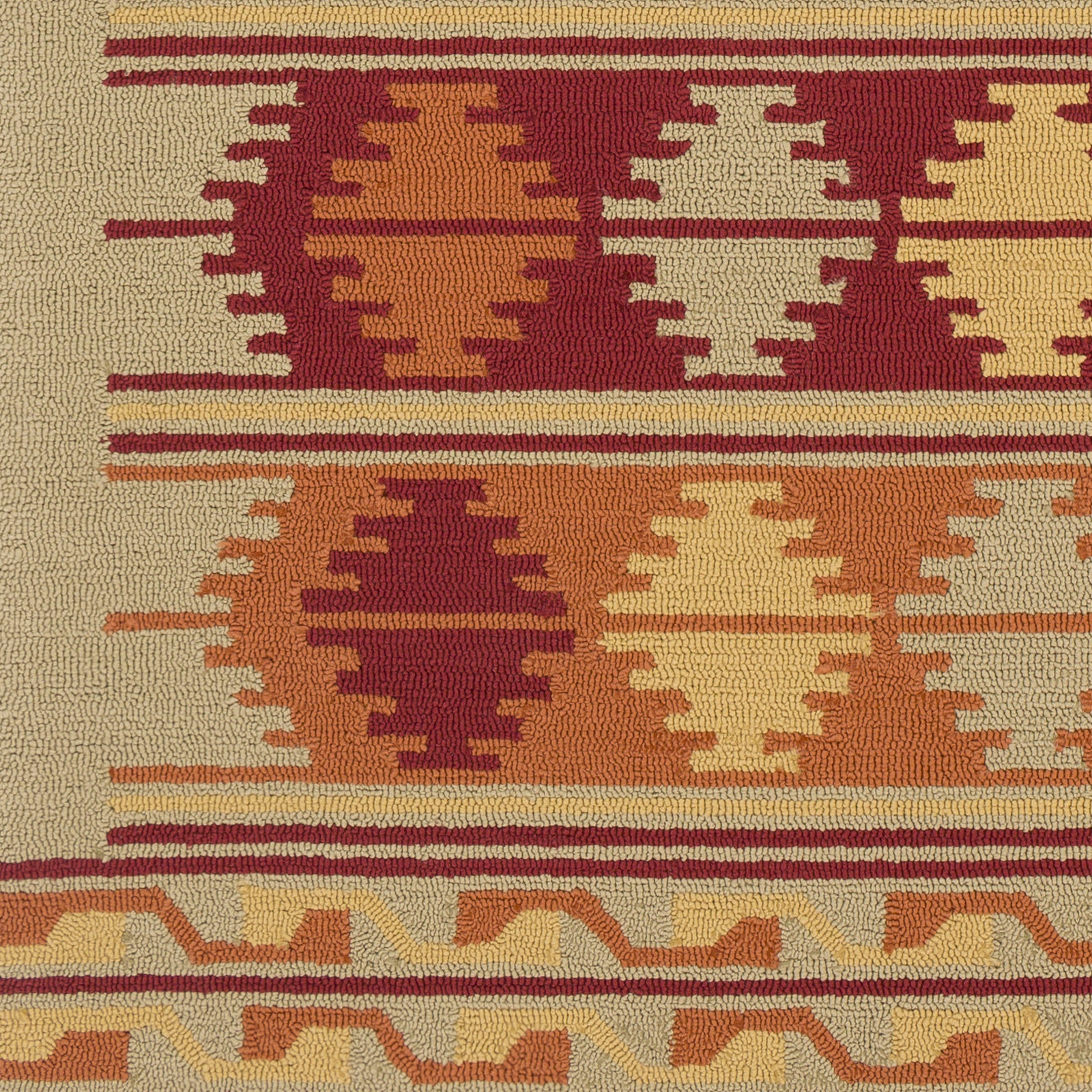 Rain Green Outdoor 5' x 8' Handmade Rug - Image 6