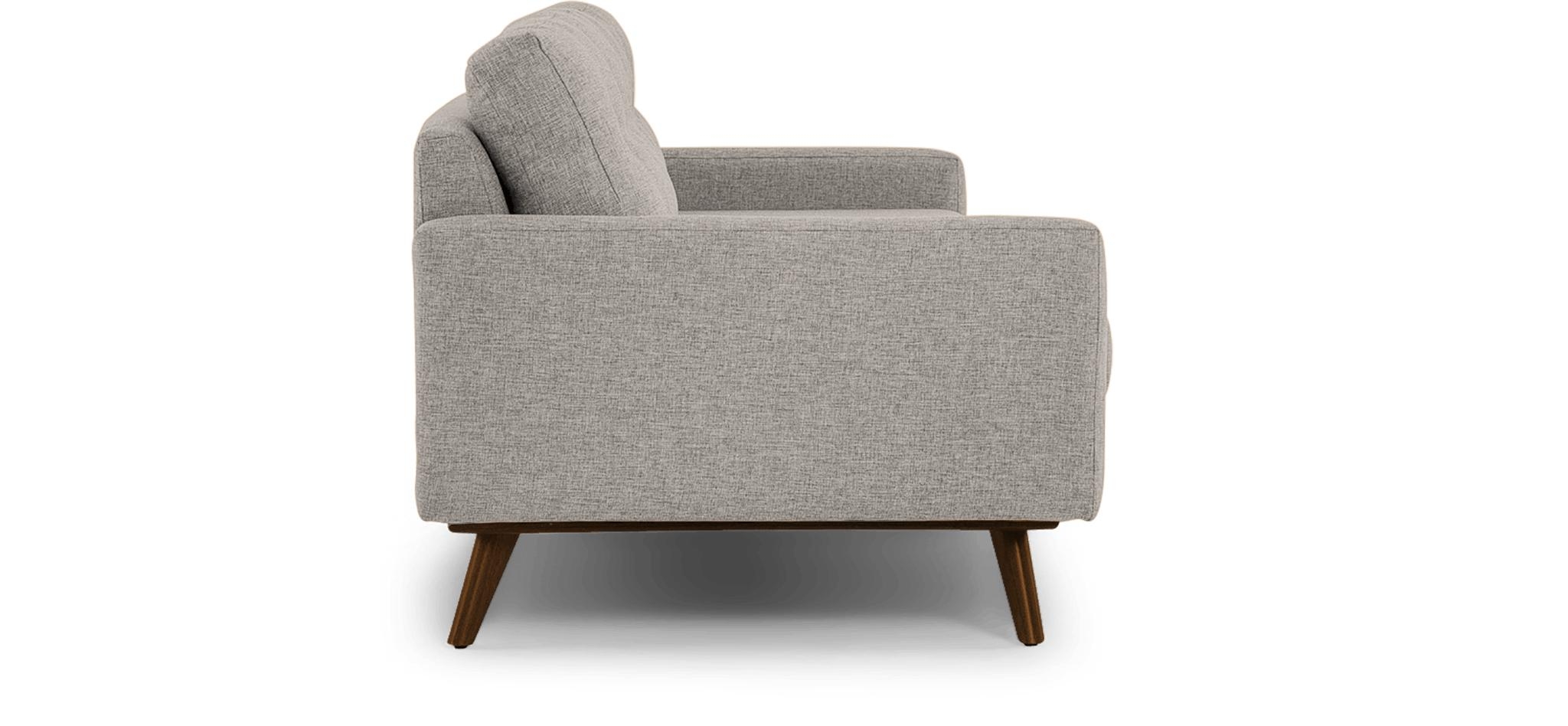 Gray Hopson Mid Century Modern Grand Sofa - Prime Stone - Mocha - Image 2