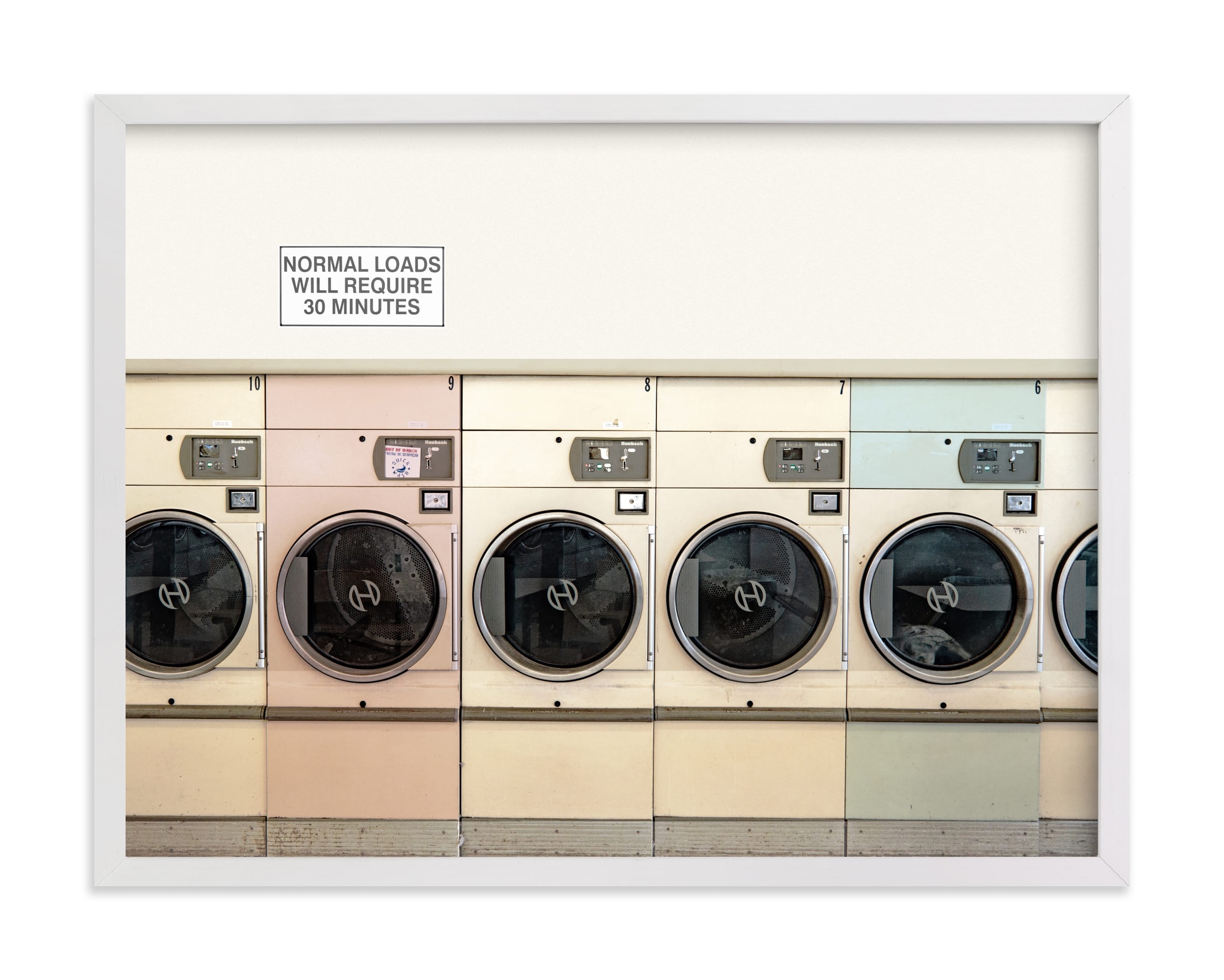 At The Laundromat Open Edition Fine Art Print - Image 0