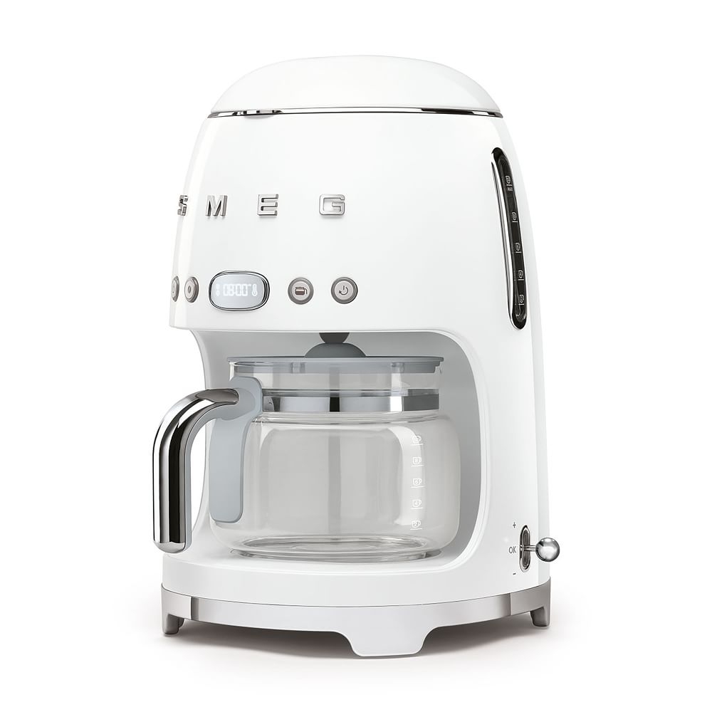 Smeg Drip Filter Coffee Machine, White - Image 0