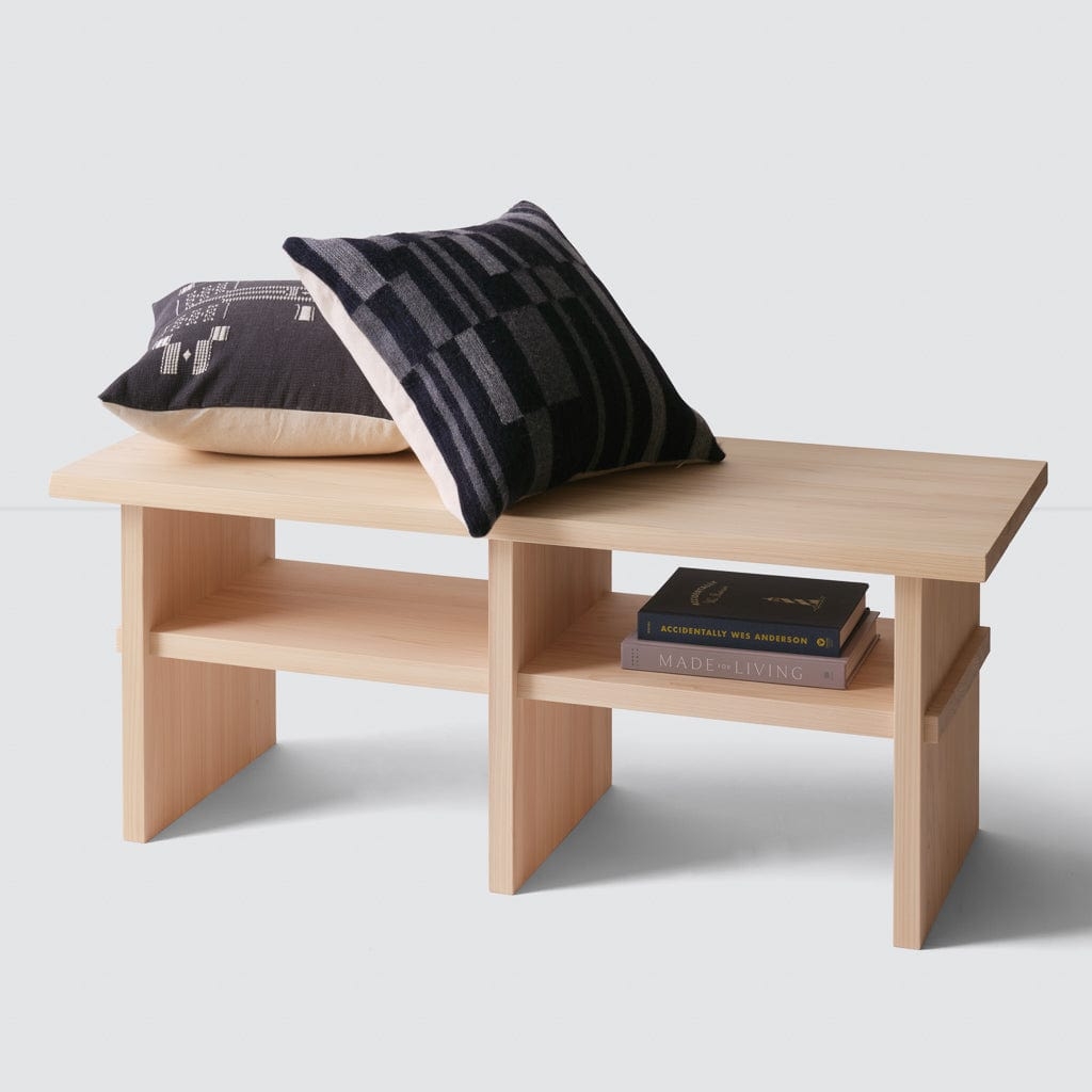 The Citizenry Hinoki Wood Bench | Natural - Image 2