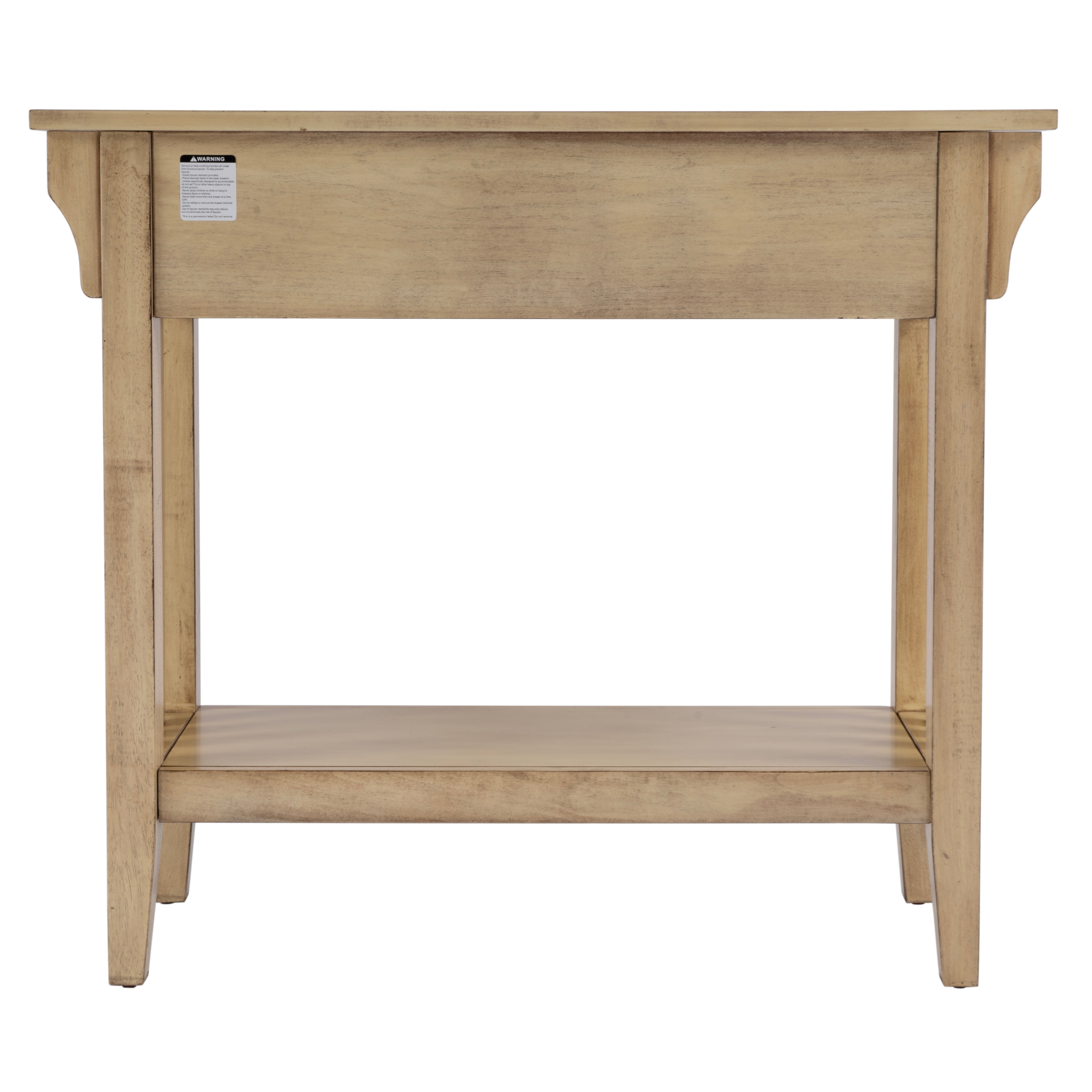Larina Antique Beige Console Table - Image 2