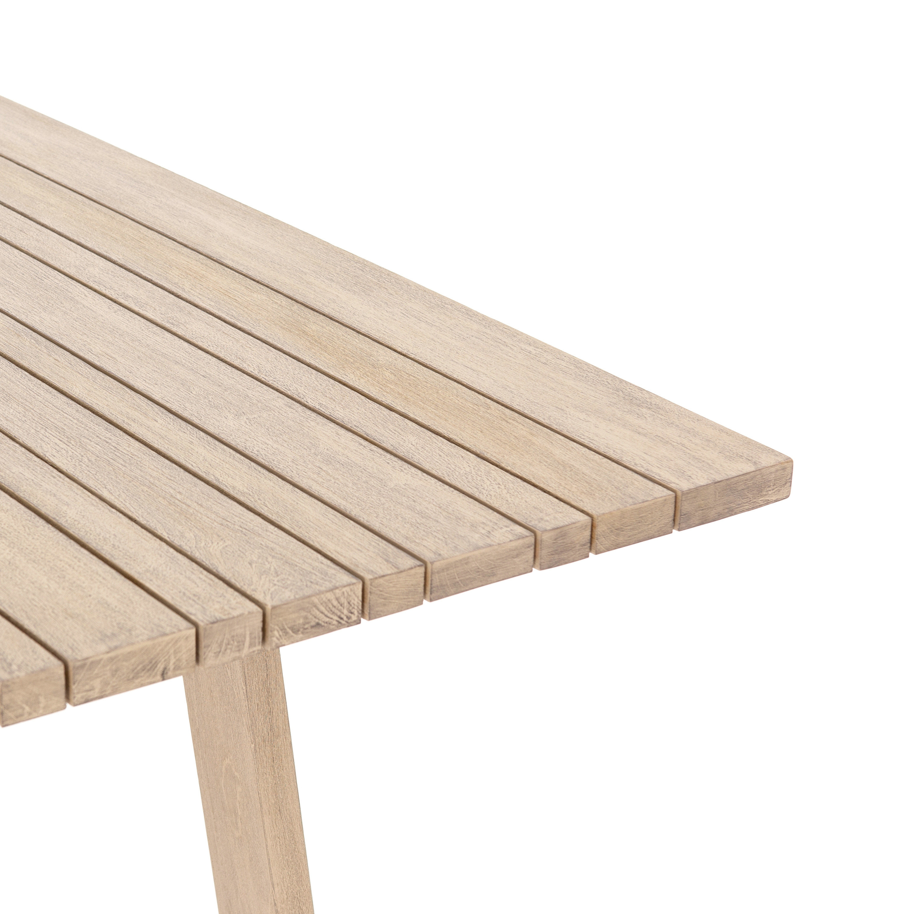 Atherton Outdoor Dining Table-Brown - Image 7