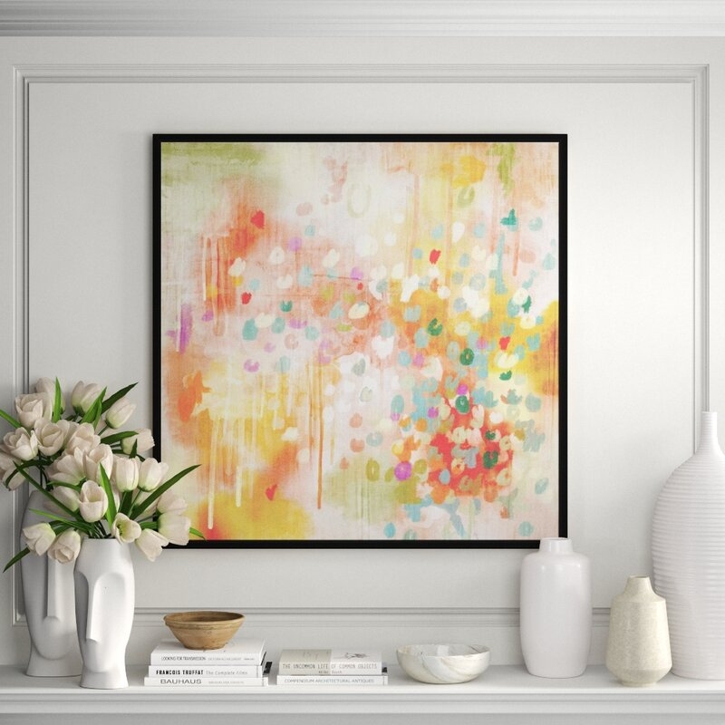 JBass Grand Gallery Collection Colorful I Love You - Painting on Canvas - Image 0