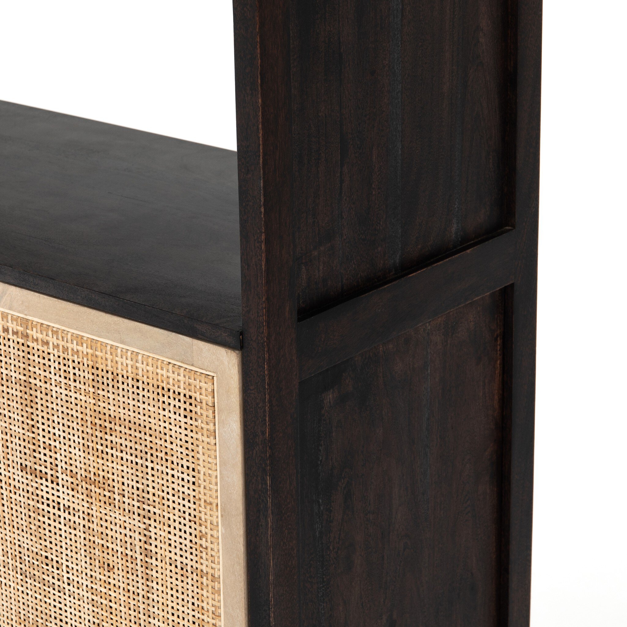 Caprice Bookshelf - Washed Black - Image 8