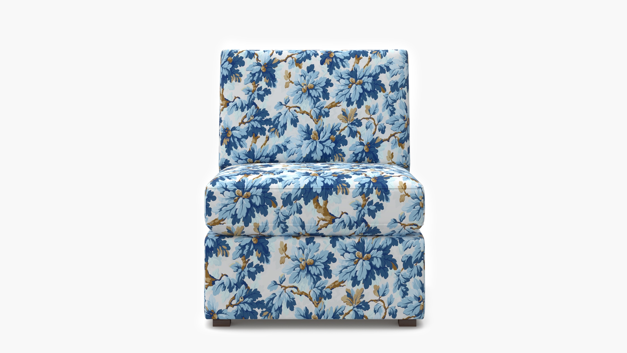 Grande Slipper Chair, Delft Woodland - Image 0