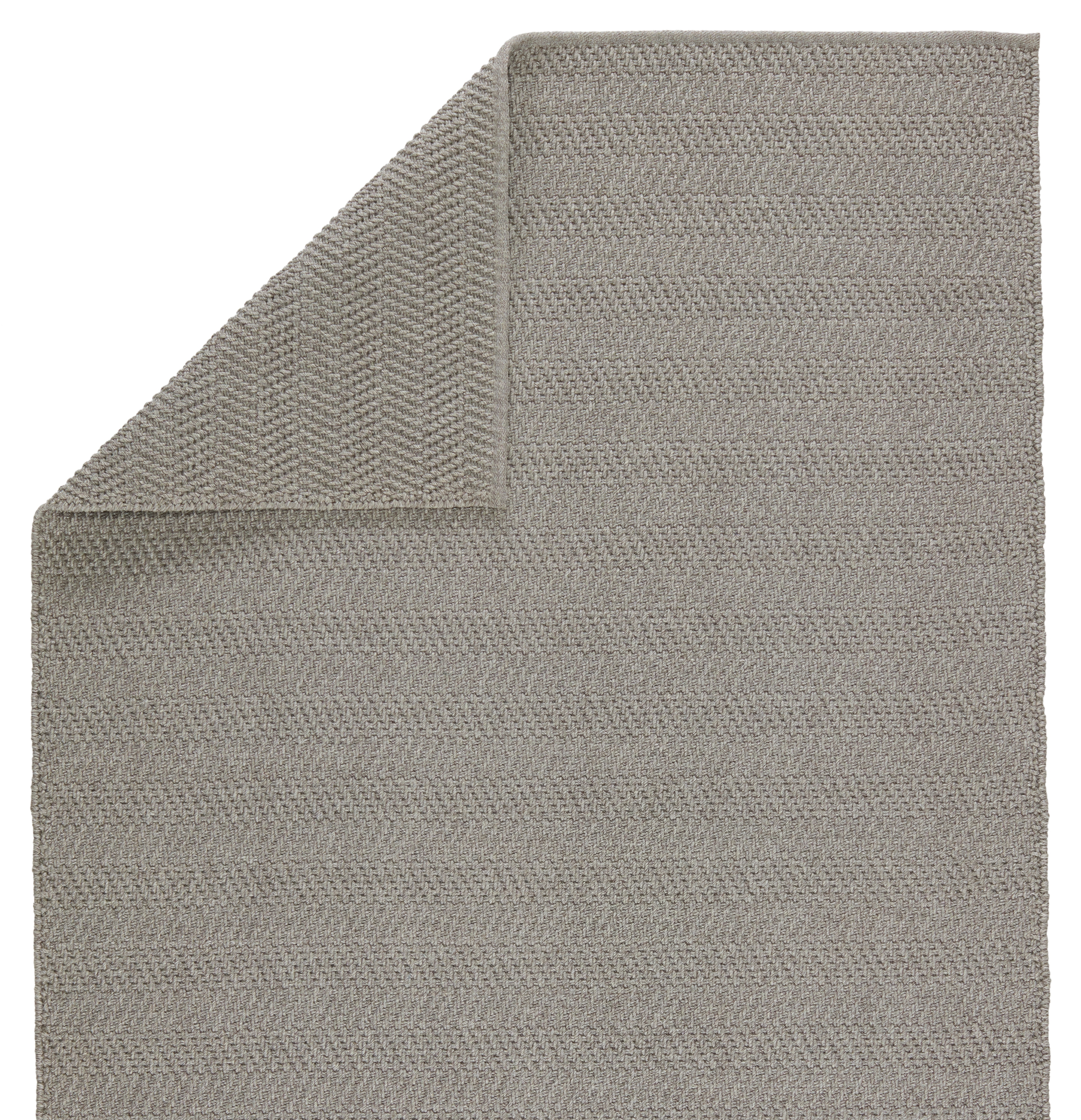 Saeler Indoor/ Outdoor Striped Gray Area Rug (7'6"X9'6") - Image 2