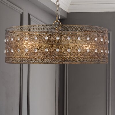 Humphery 3 - Light Unique Drum Chandelier
