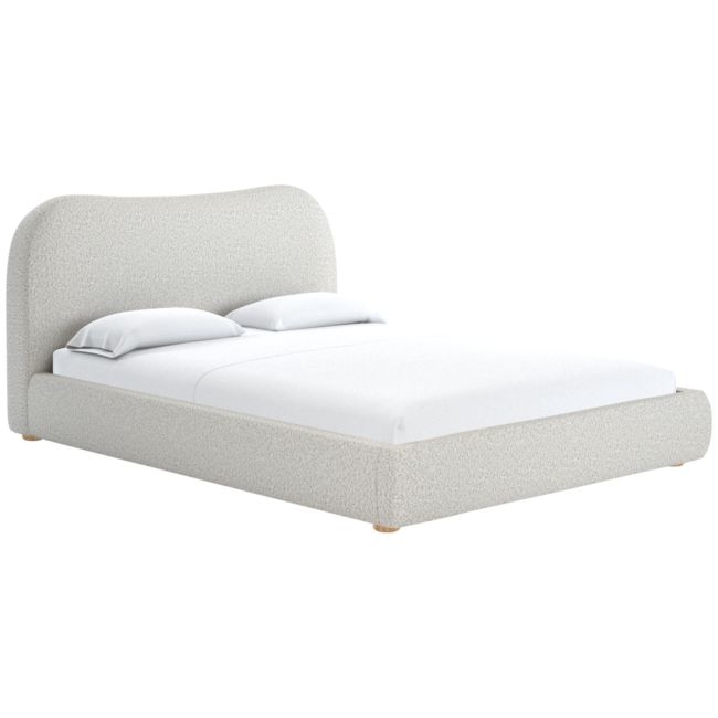 Diana Queen Bed Bloce Grey - Image 0