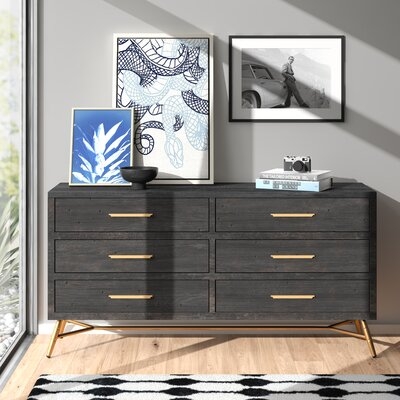 Catalina 6 Drawer Double Dresser - Image 0