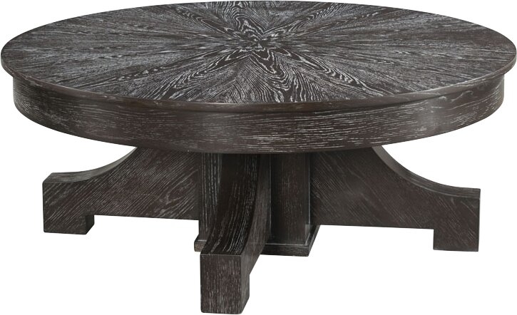 Woodbridge Furniture Carter Pedestal Coffee Table - Image 0