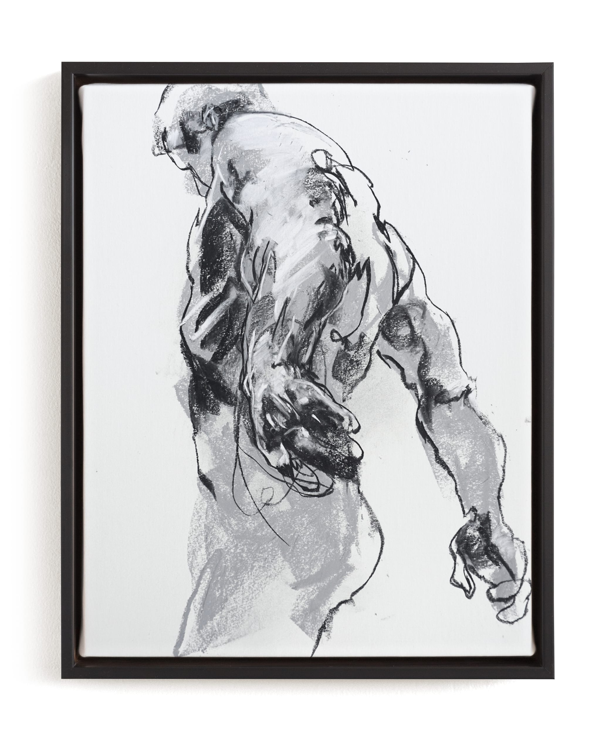 Drawing 369 - Standing Man Limited Edition Fine Art Print 1 - Image 0