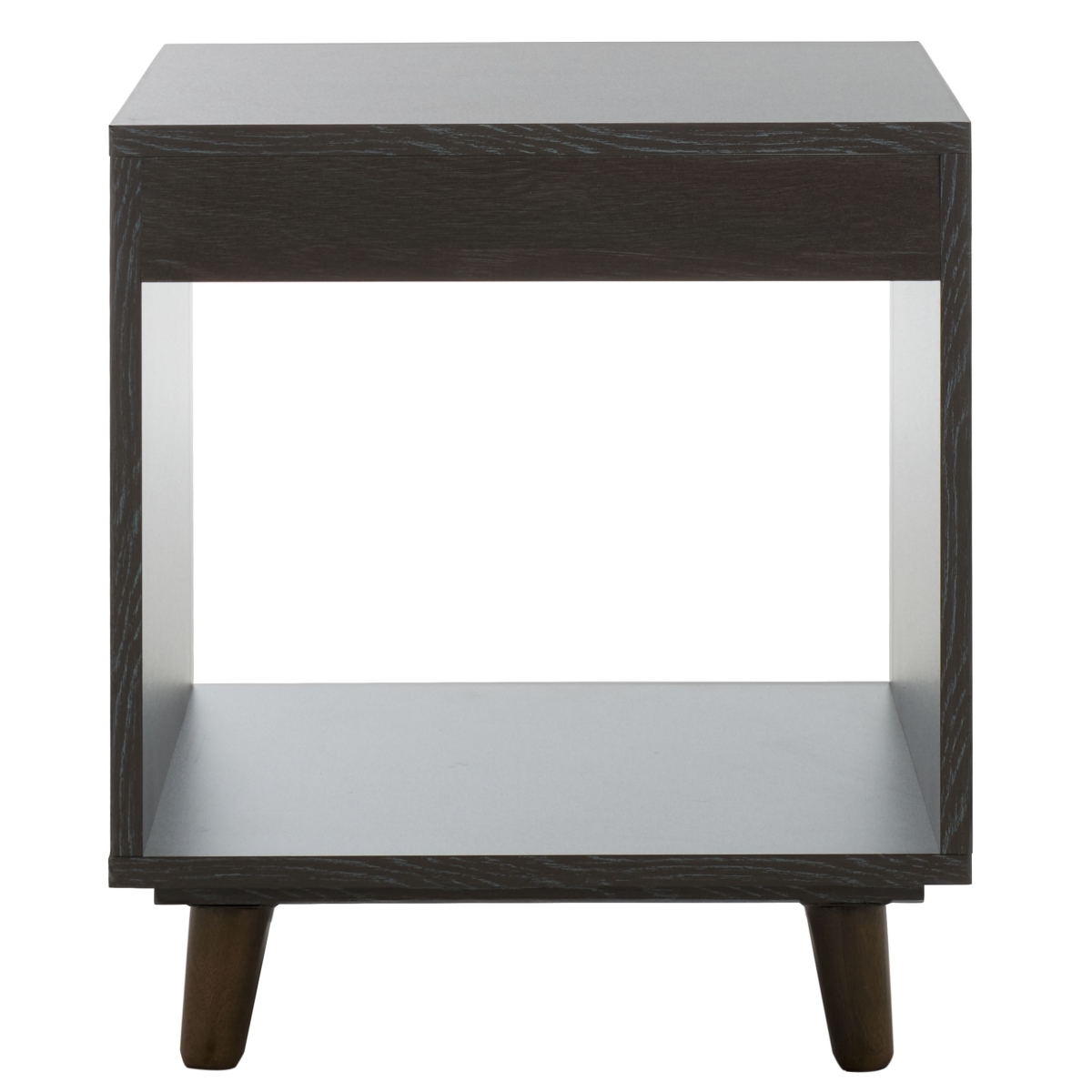 Yona Open Shelf Accent Table - Black - Image 7